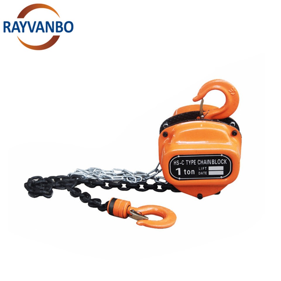Factory-Direct Custom Manual Chain Hoists 1ton-30ton Operated Hand Manual Block Chain Hoistfor Sale manufacturers